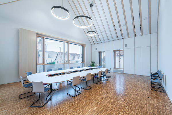 Rathaus Buchdorf Ansicht aussen